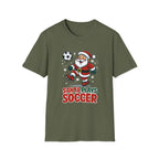 Santa Plays Soccer T-Shirt