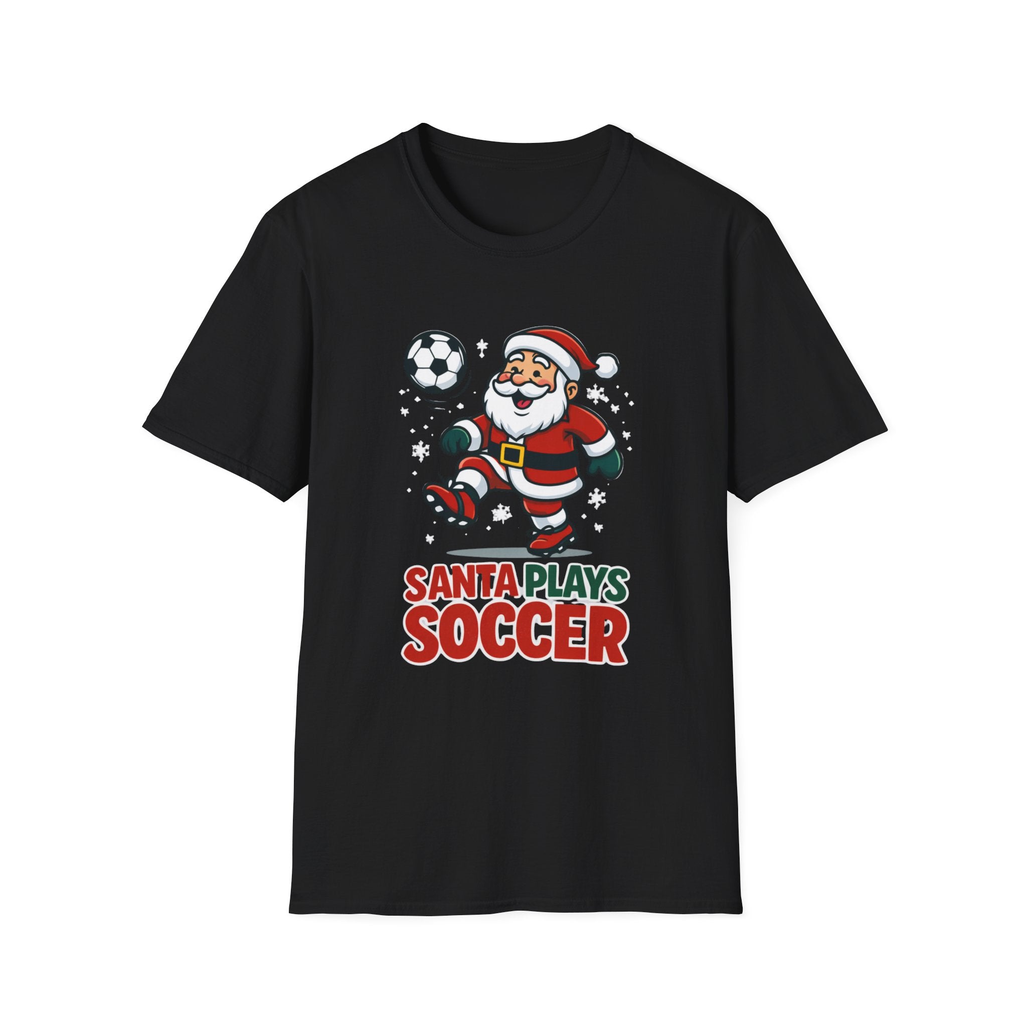 Santa Plays Soccer T-Shirt