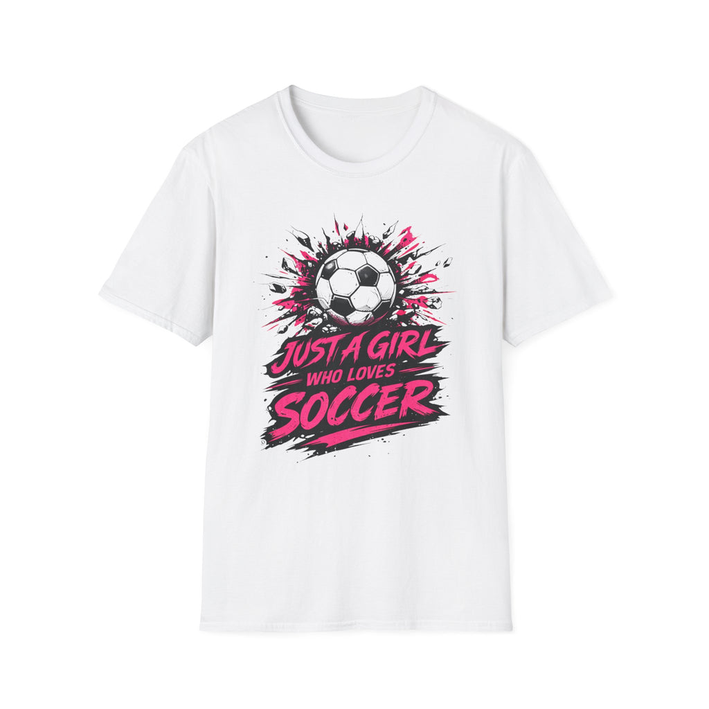 Girl Loves Soccer T-Shirt
