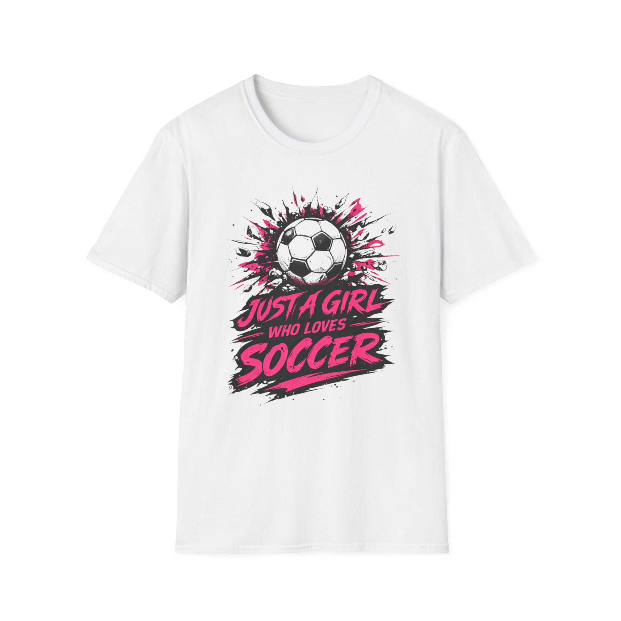 Girl Loves Soccer T-Shirt