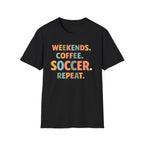 Soccer Coffee Repeat T-Shirt