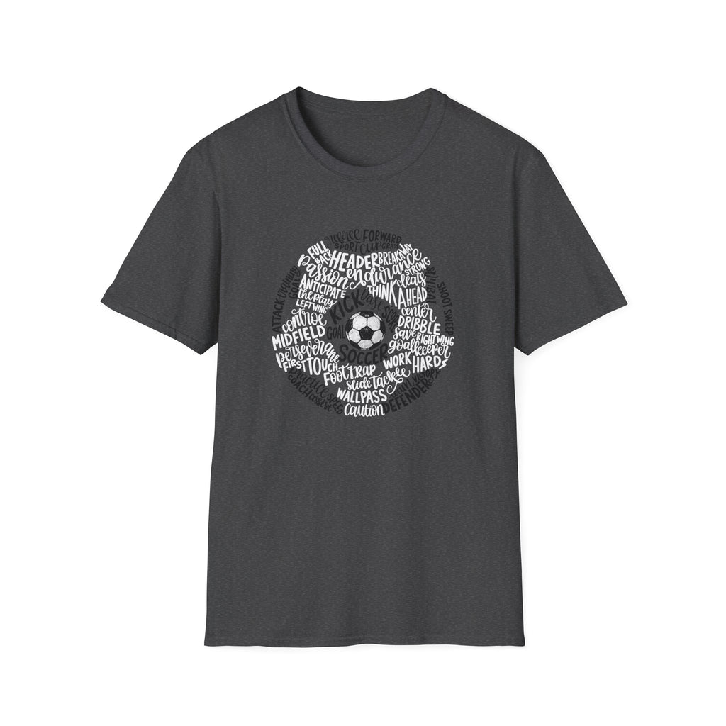 Soccer Typography T-Shirt