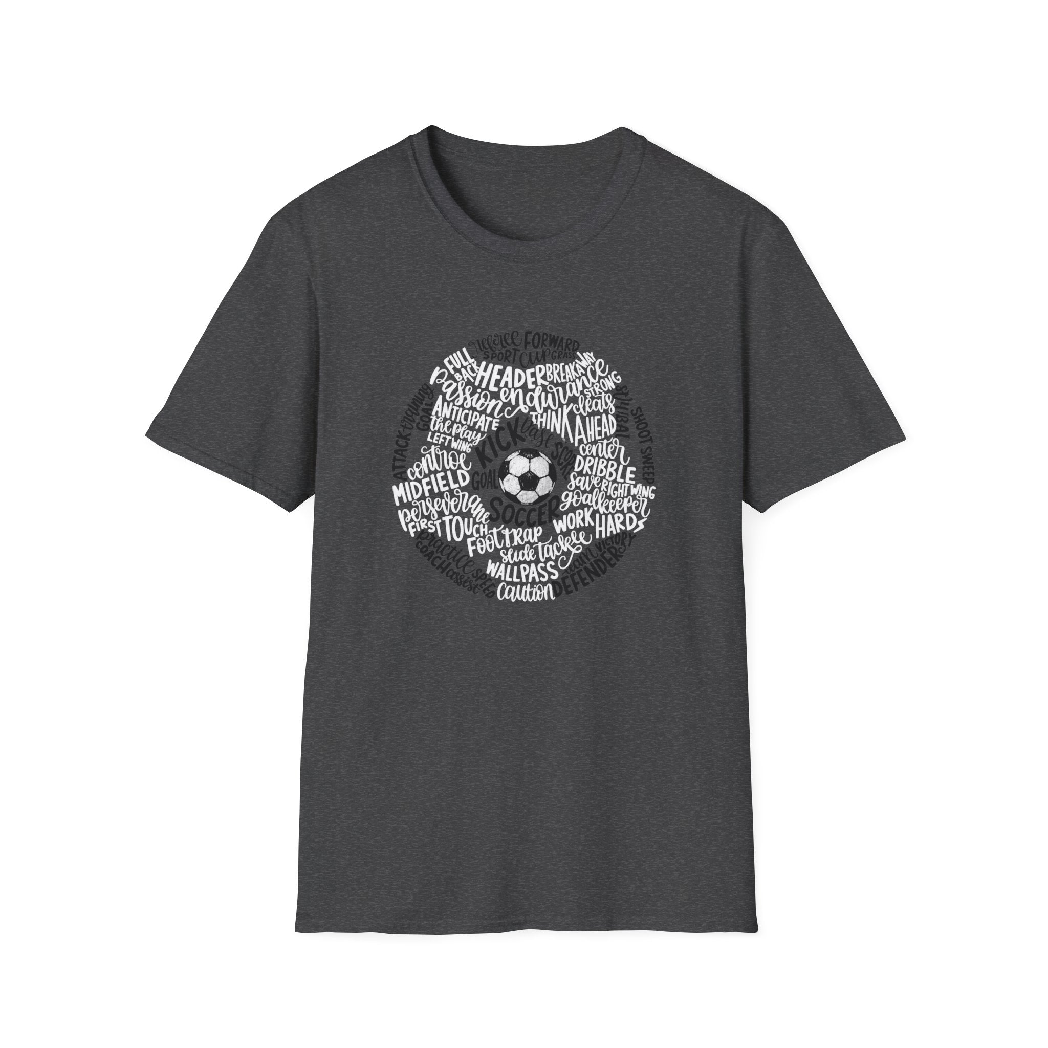 Soccer Typography T-Shirt