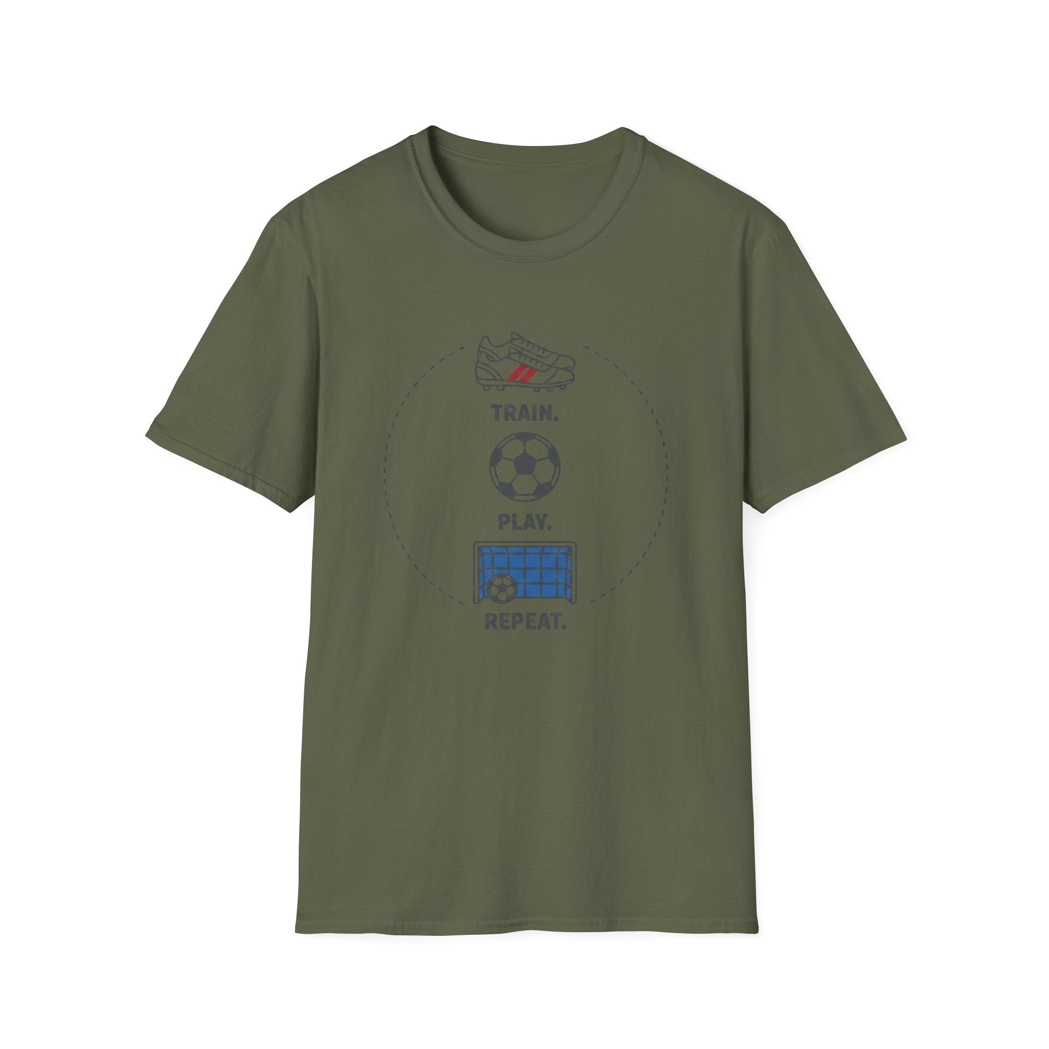 Train. Play. Repeat. T-Shirt