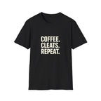 Coffee Cleats Repeat T-Shirt