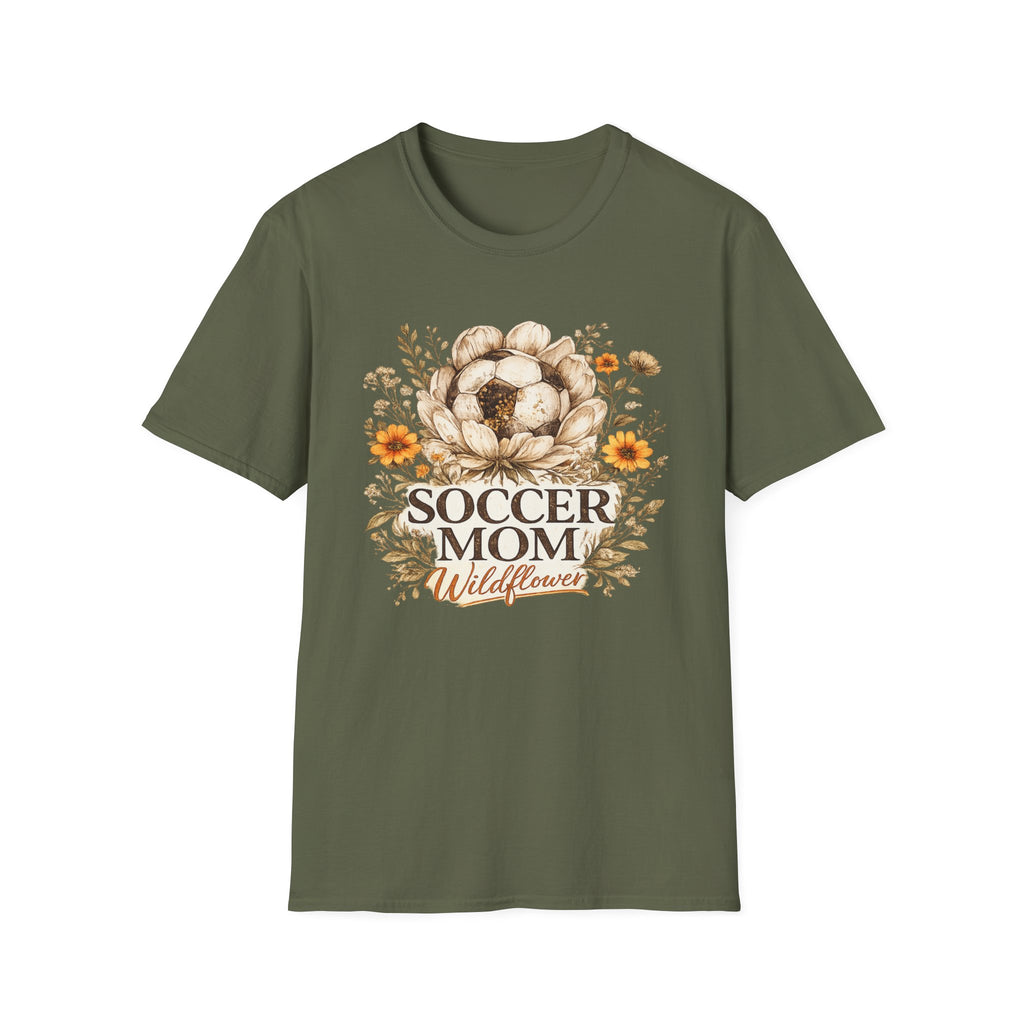 Soccer mom wildflower blooms T-Shirt