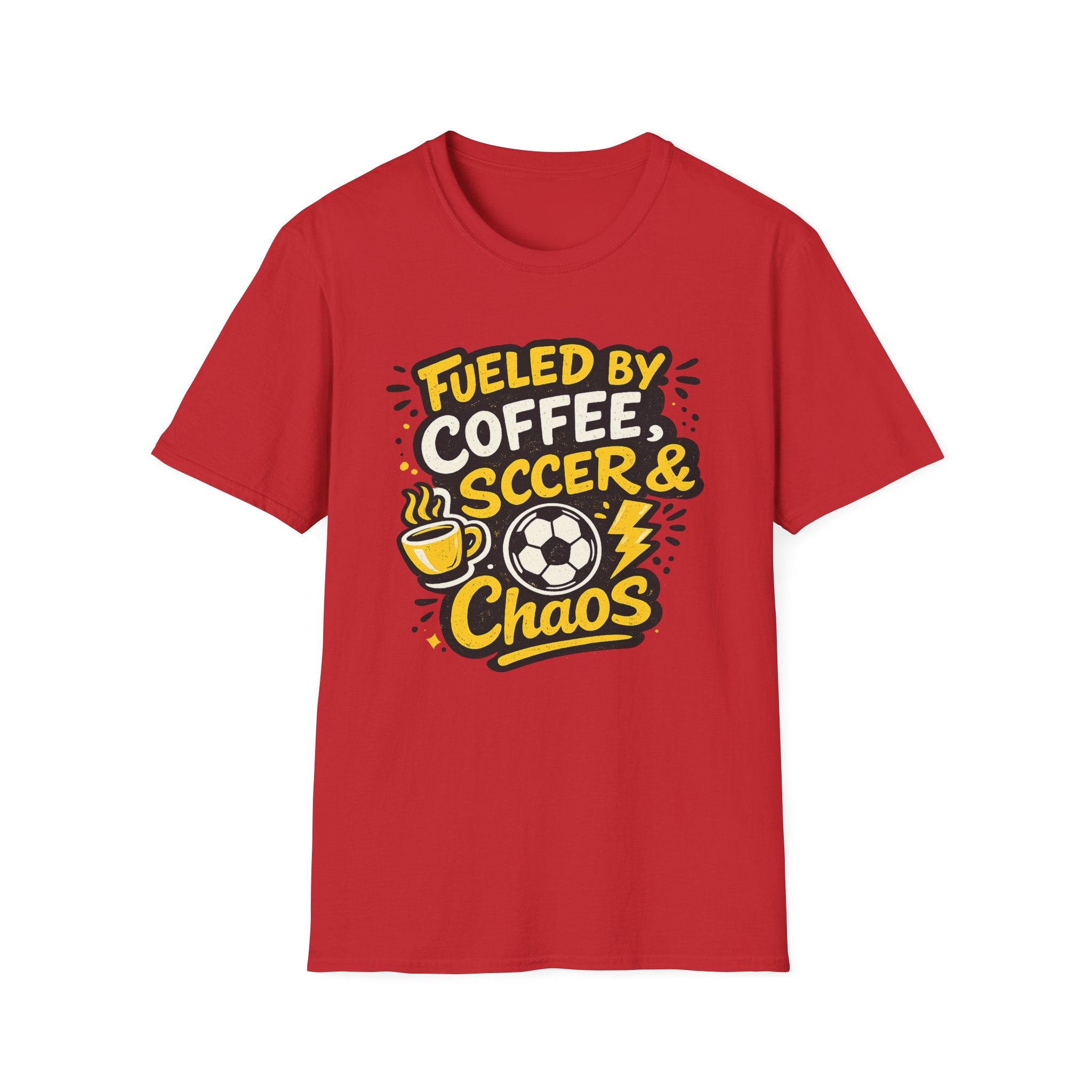 Fueled by Coffee, Soccer & Chaos T-Shirt