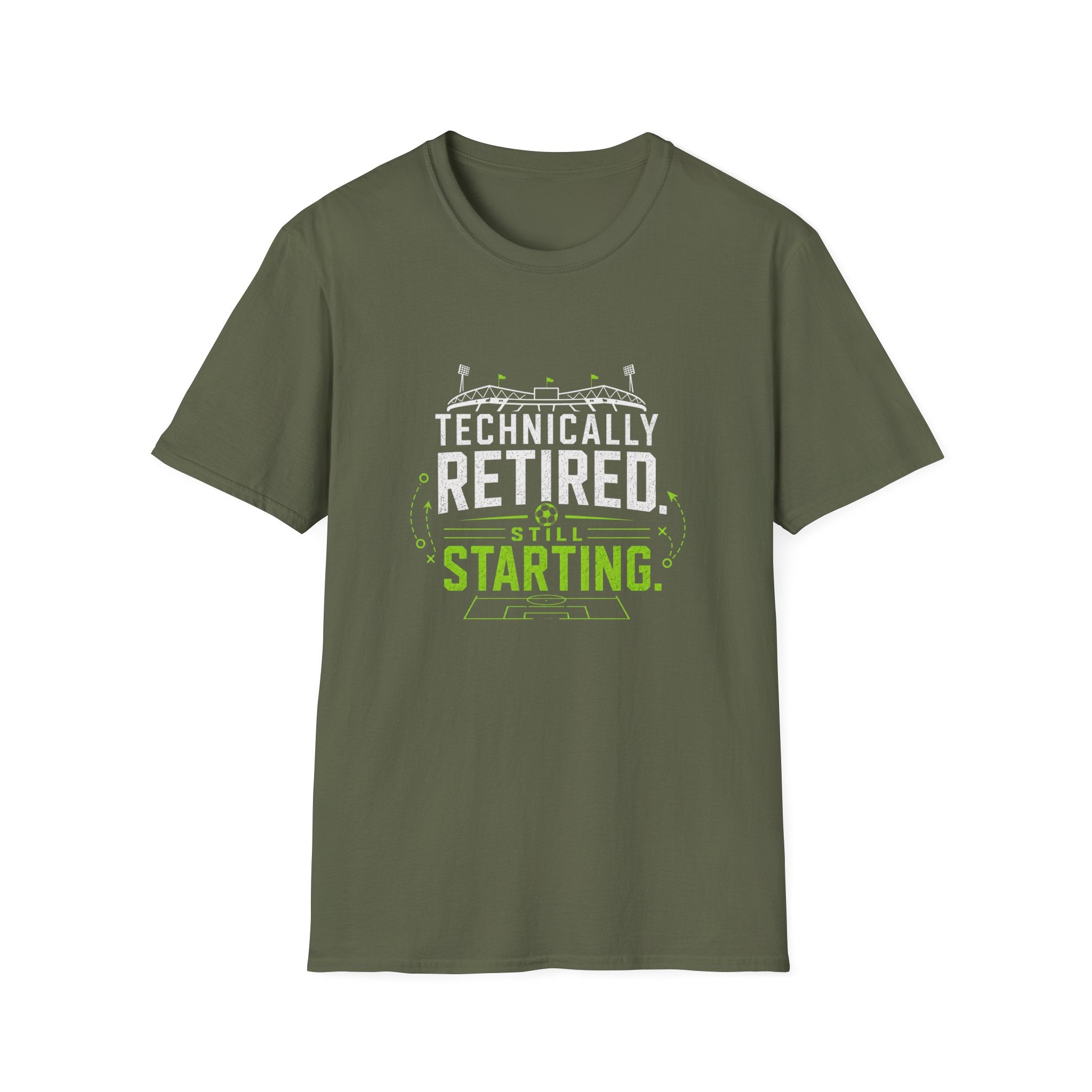 Technically Retired Still Starting T-Shirt