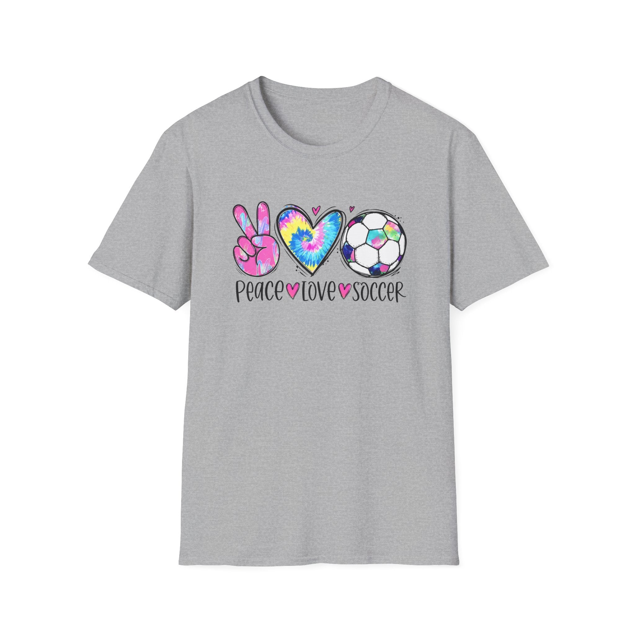 Peace Love Soccer T-Shirt