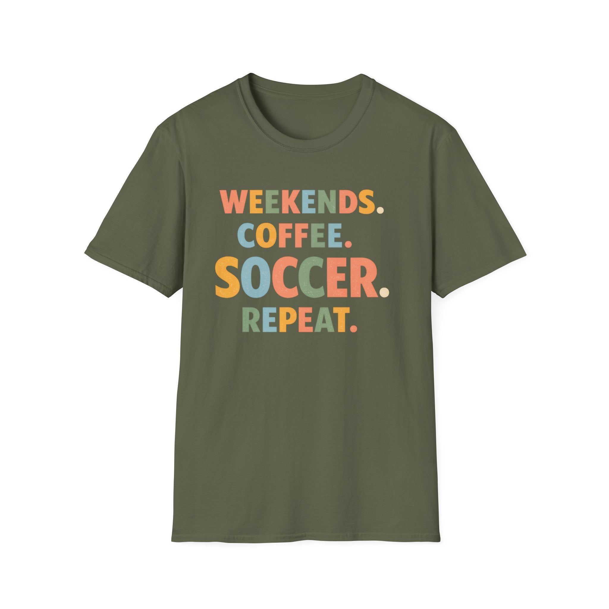 Soccer Coffee Repeat T-Shirt