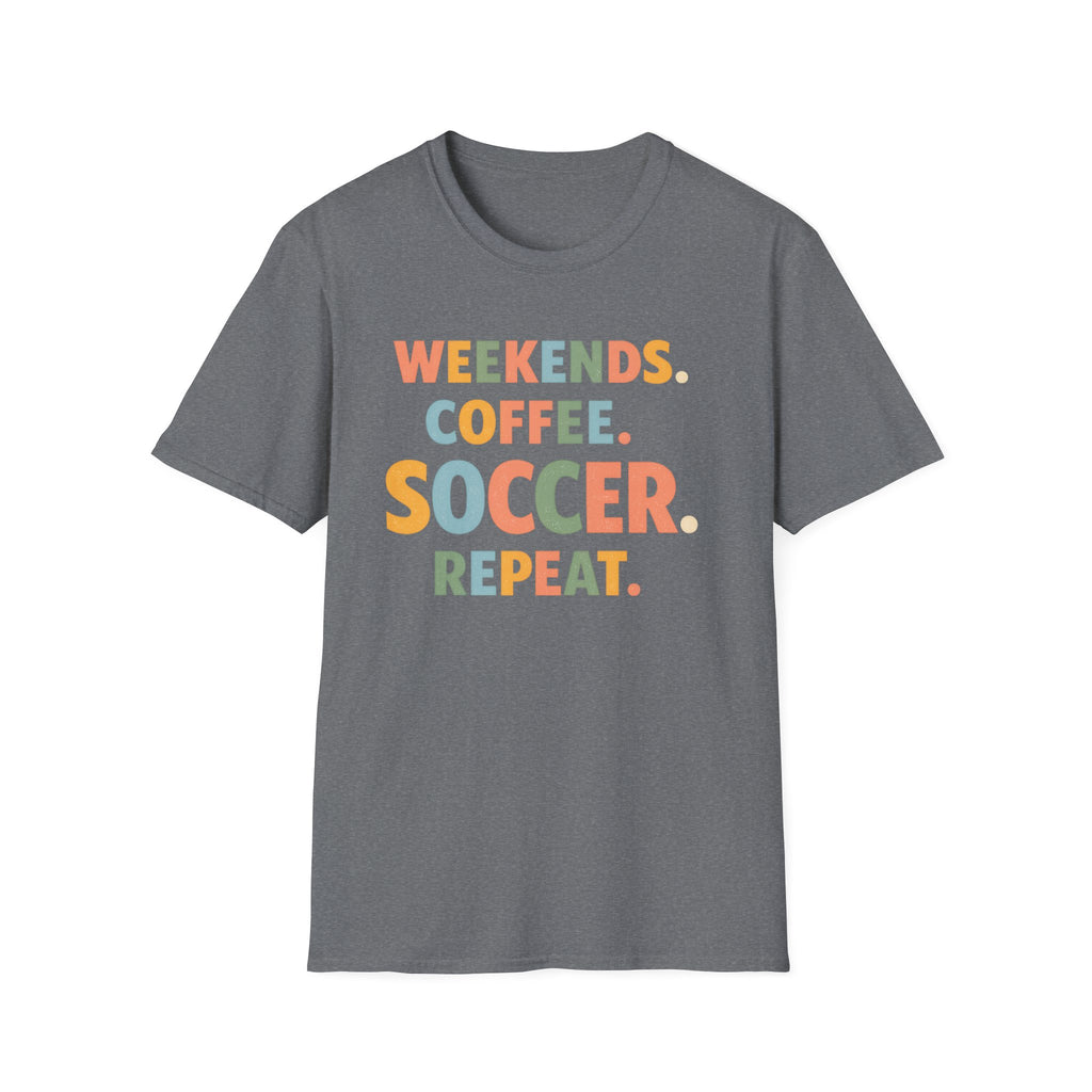 Soccer Coffee Repeat T-Shirt
