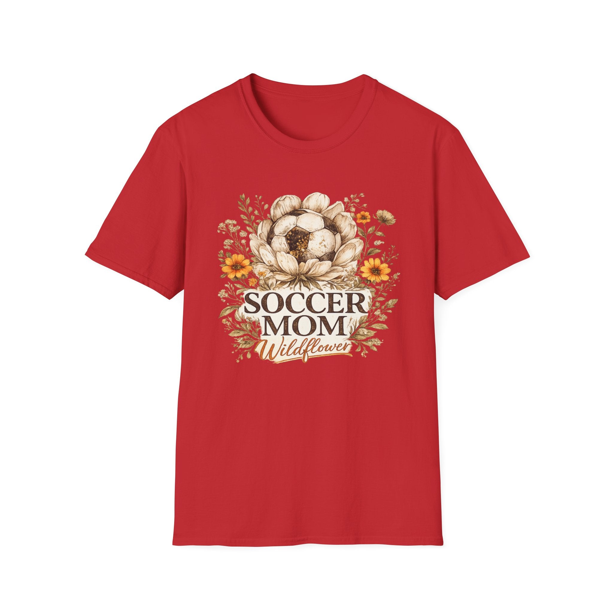 Soccer mom wildflower blooms T-Shirt