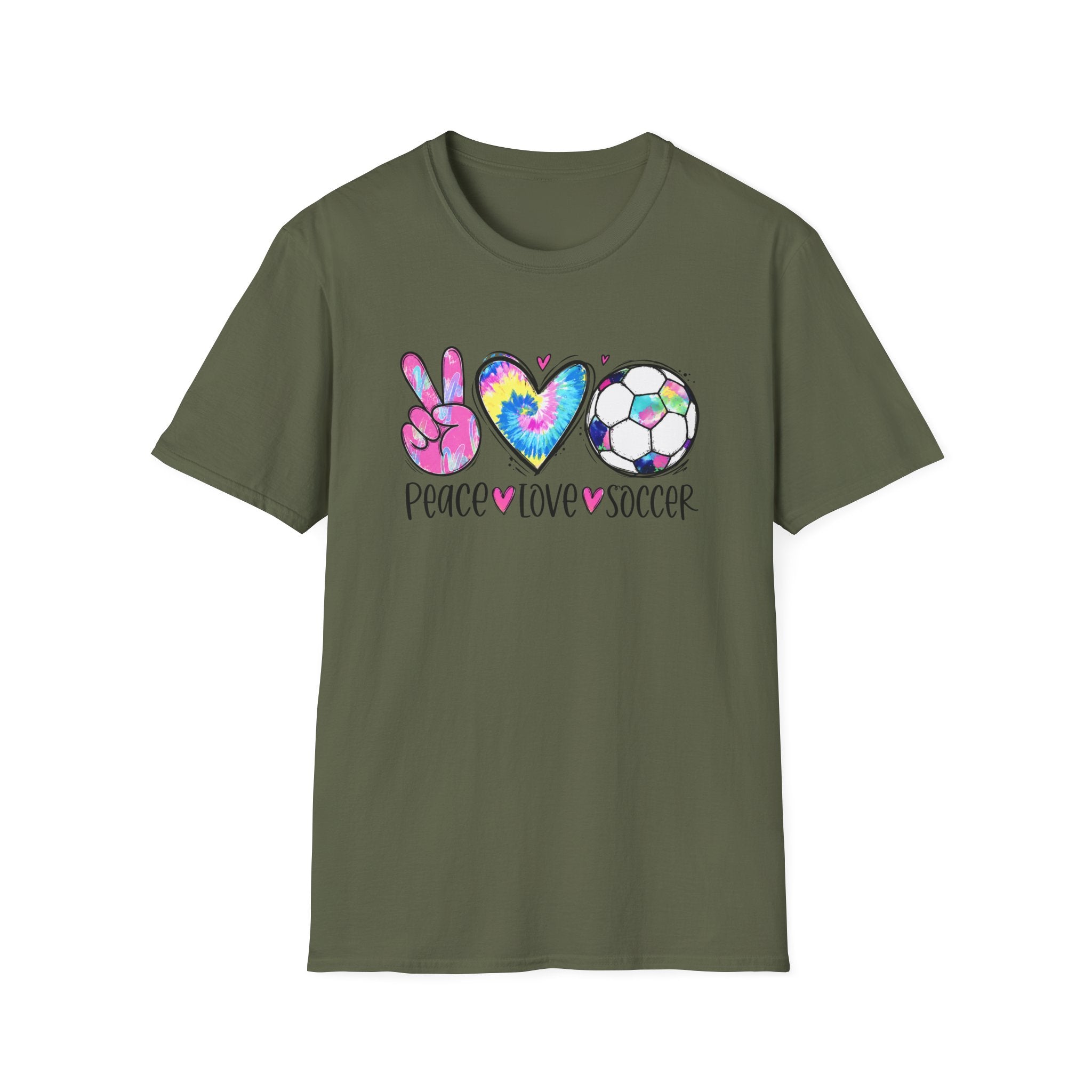 Peace Love Soccer T-Shirt