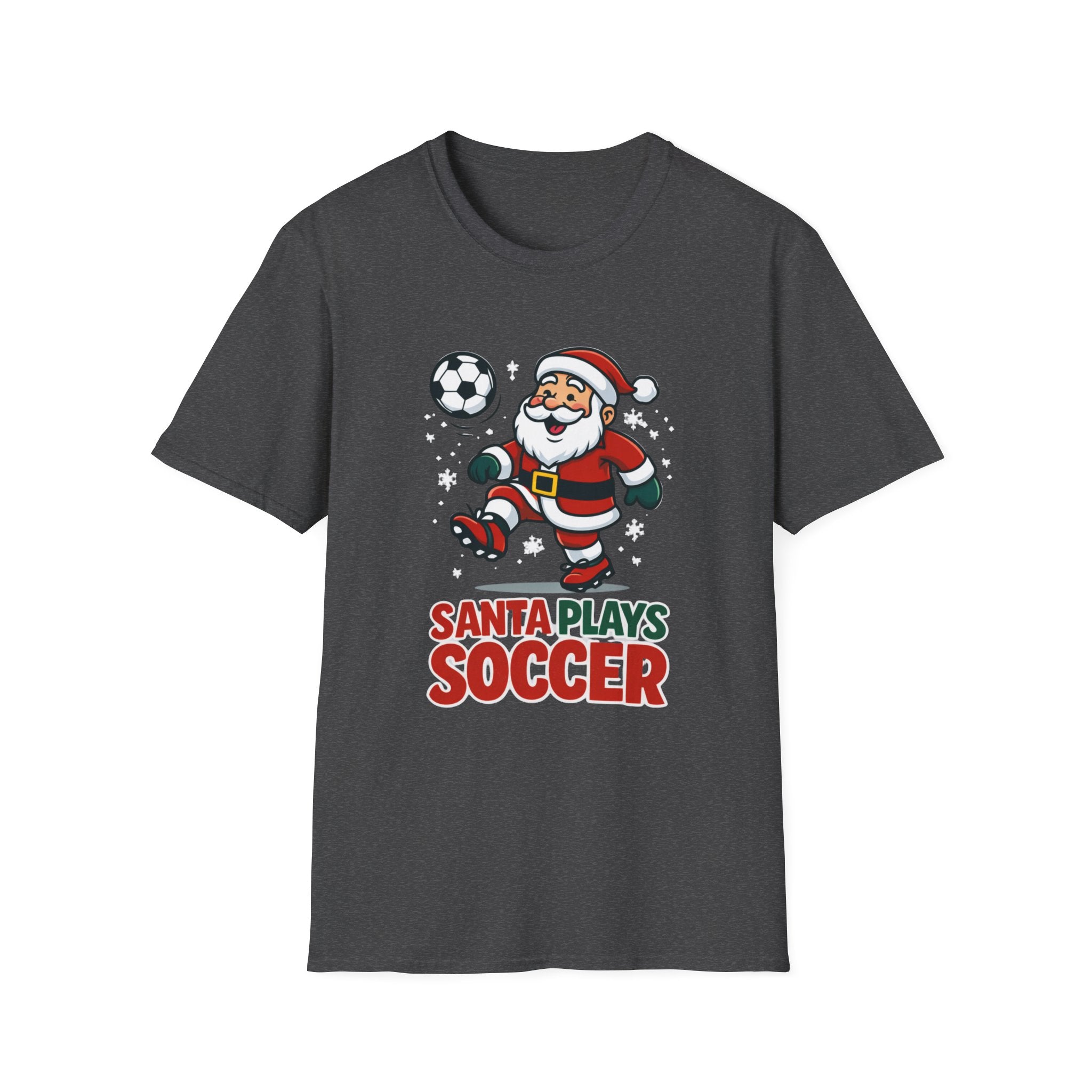 Santa Plays Soccer T-Shirt