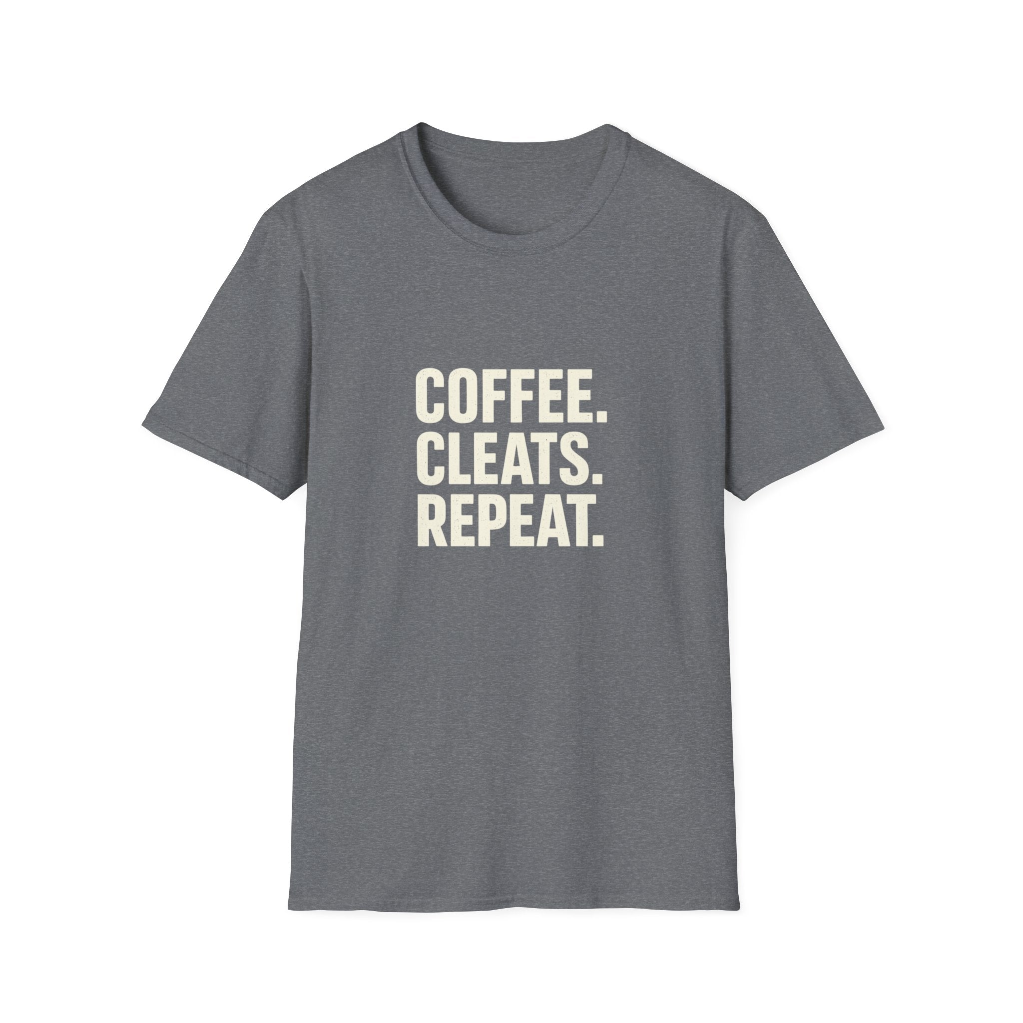 Coffee Cleats Repeat T-Shirt