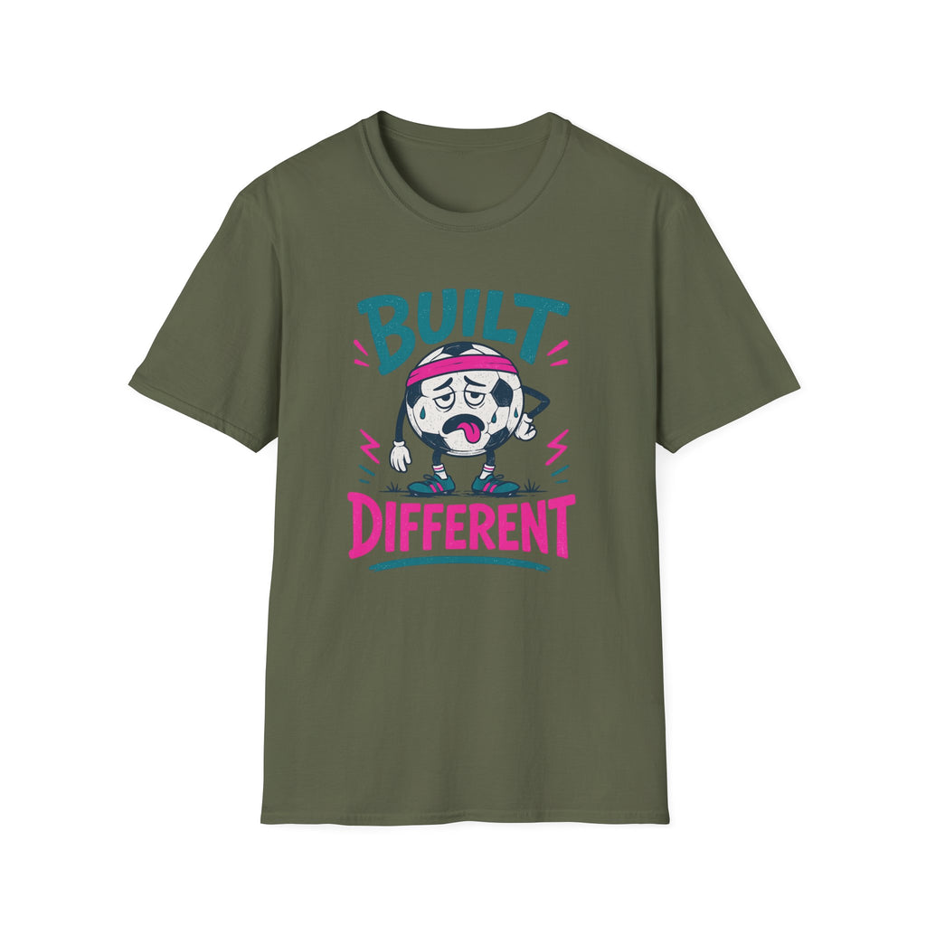 Built Different Soccer T-Shirt