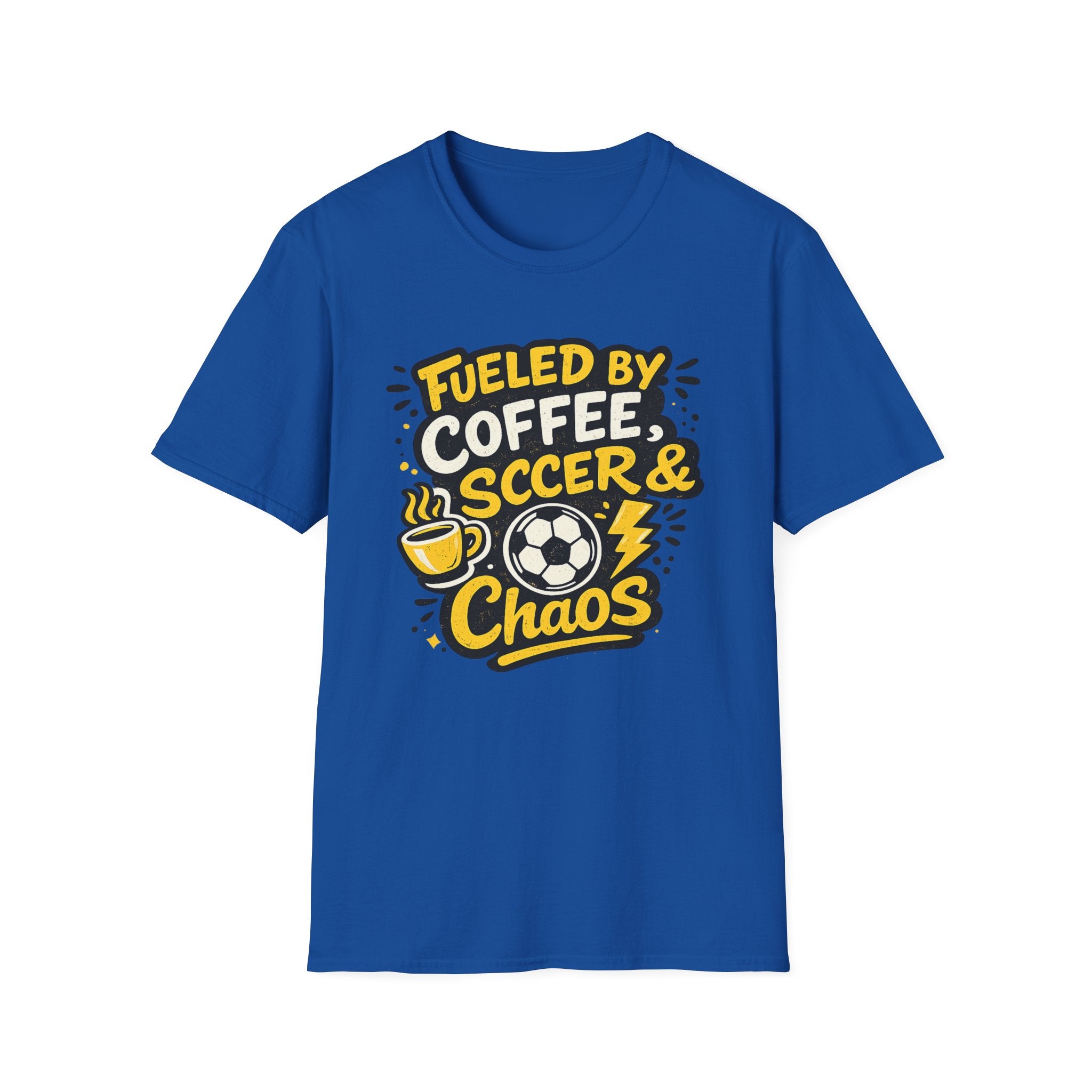 Fueled by Coffee, Soccer & Chaos T-Shirt