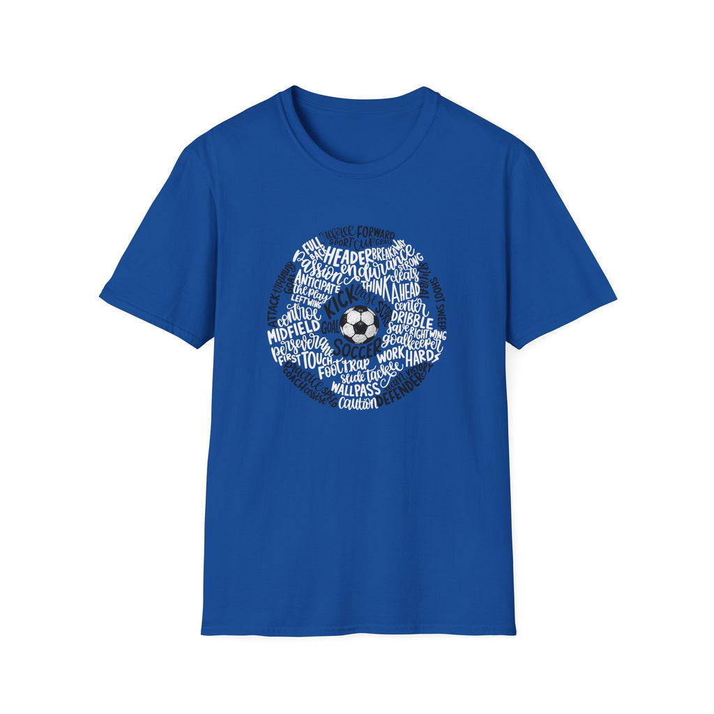 Soccer Typography T-Shirt