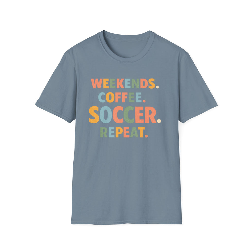 Soccer Coffee Repeat T-Shirt