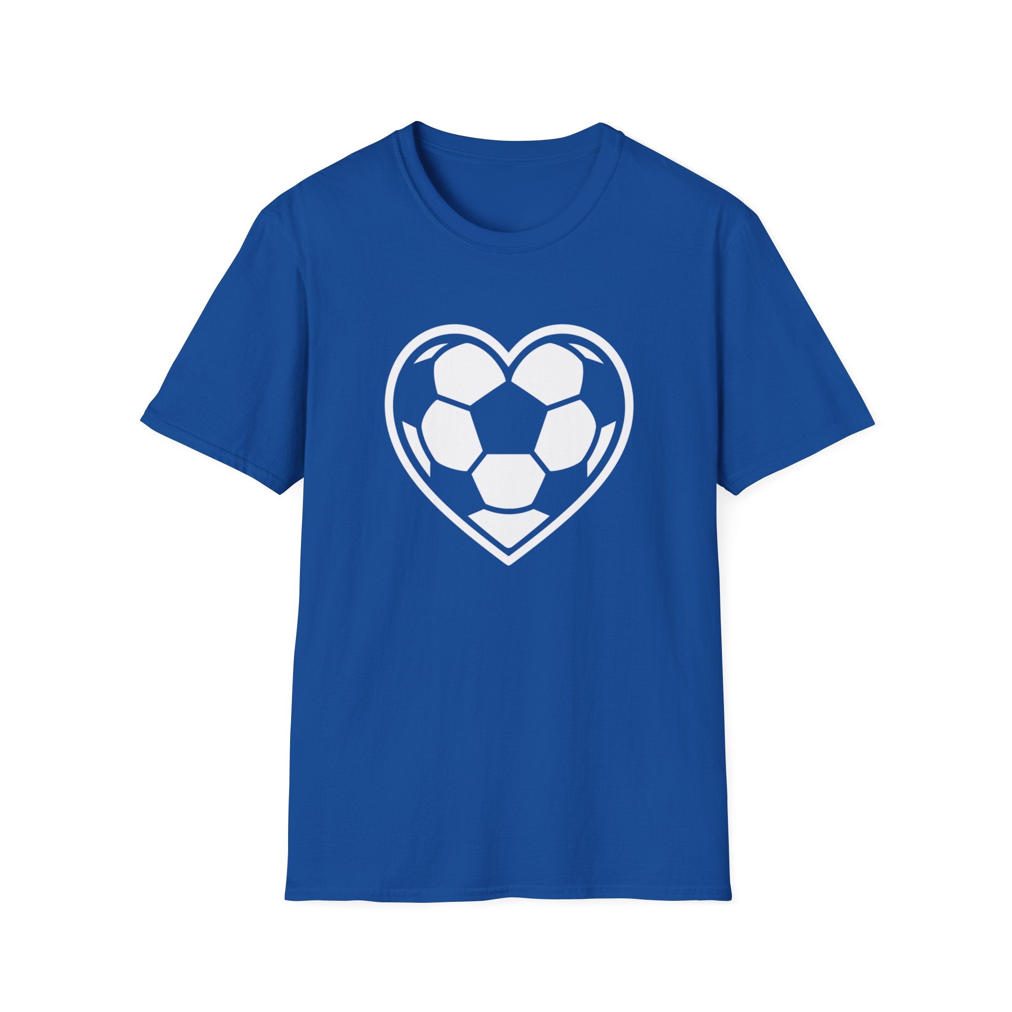 Distressed Soccer Heart T-Shirt