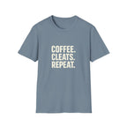 Coffee Cleats Repeat T-Shirt