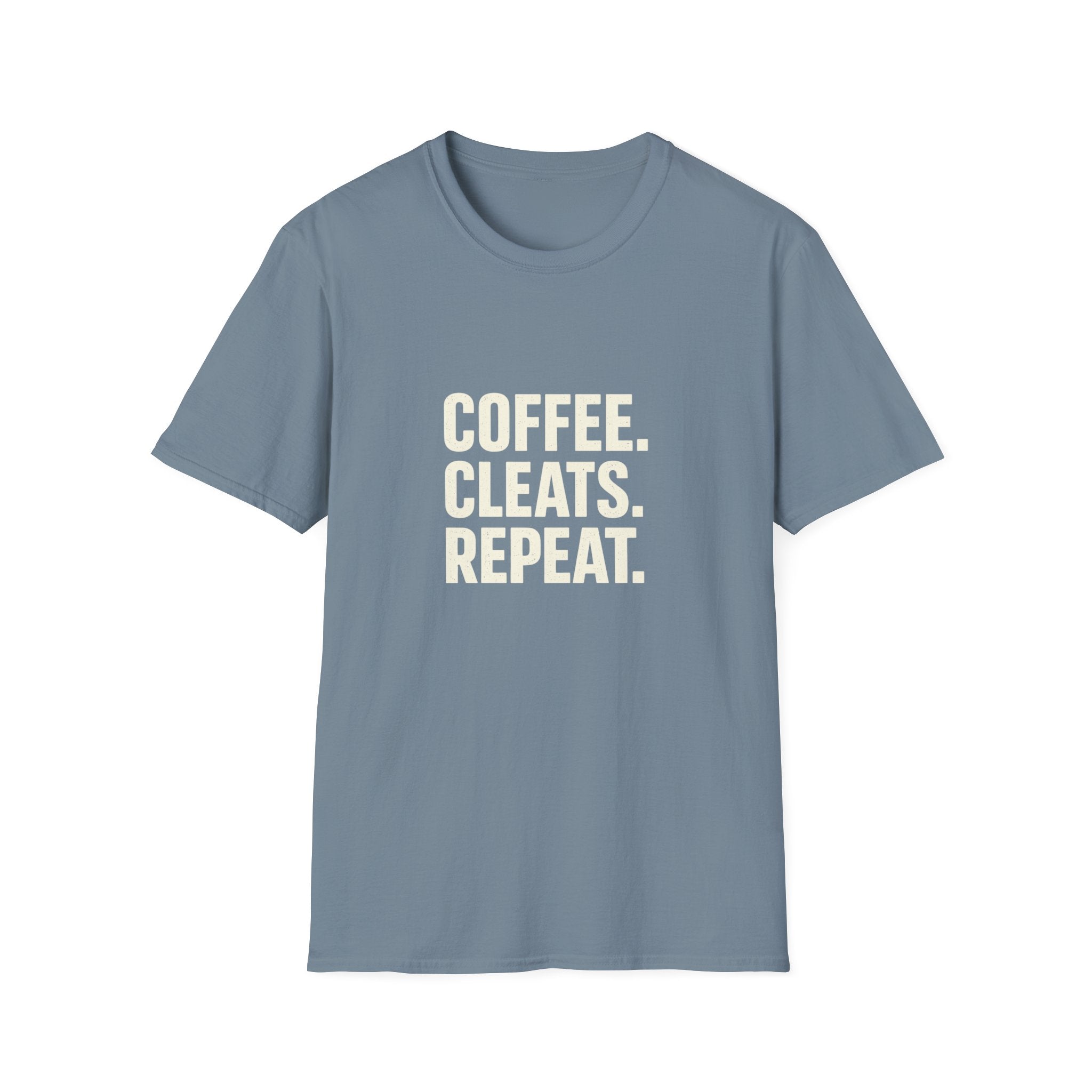 Coffee Cleats Repeat T-Shirt