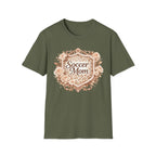 Floral Leopard Soccer Mom T-Shirt