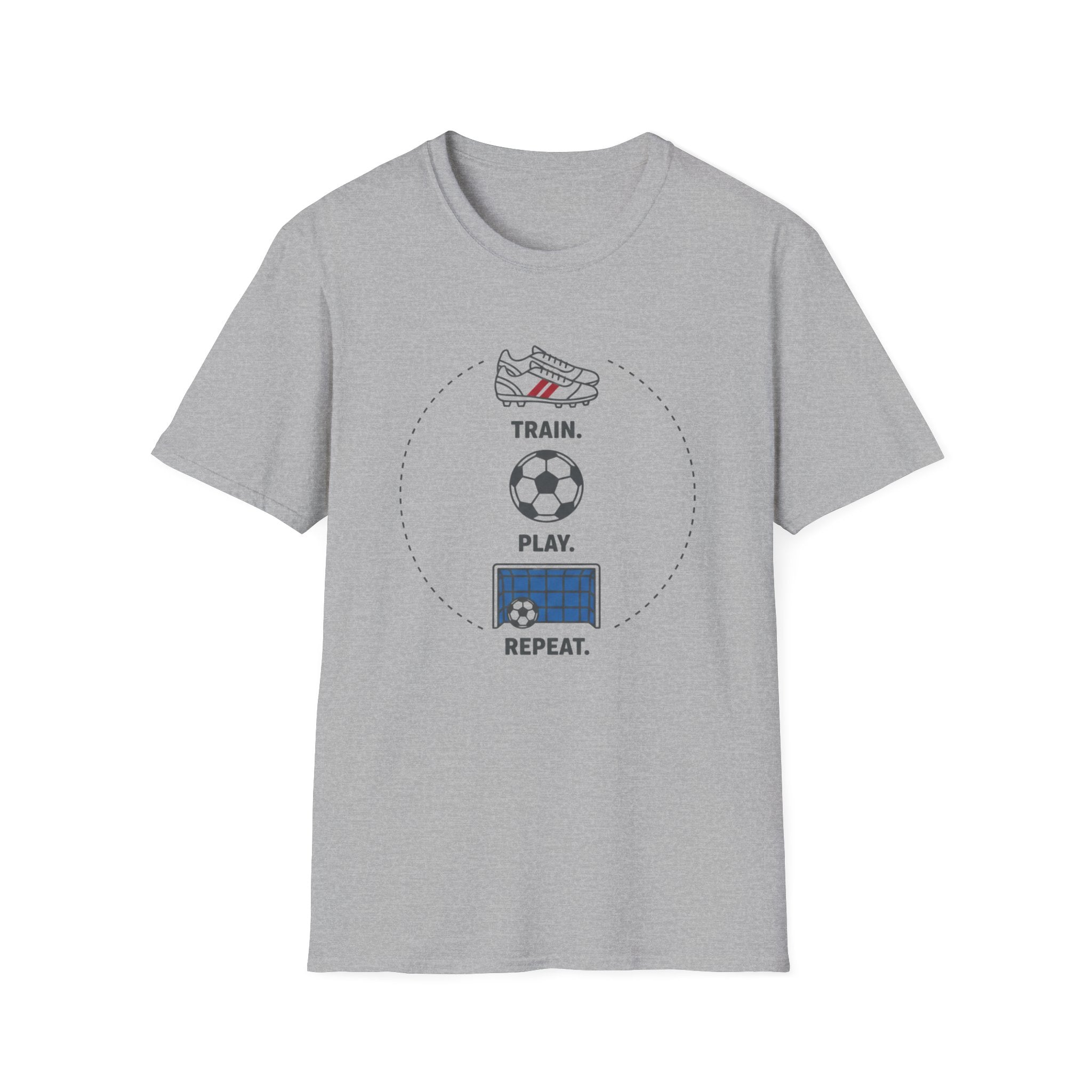 Train. Play. Repeat. T-Shirt